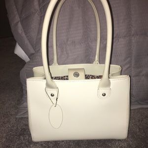 Wilson’s Leather Cream Handbag